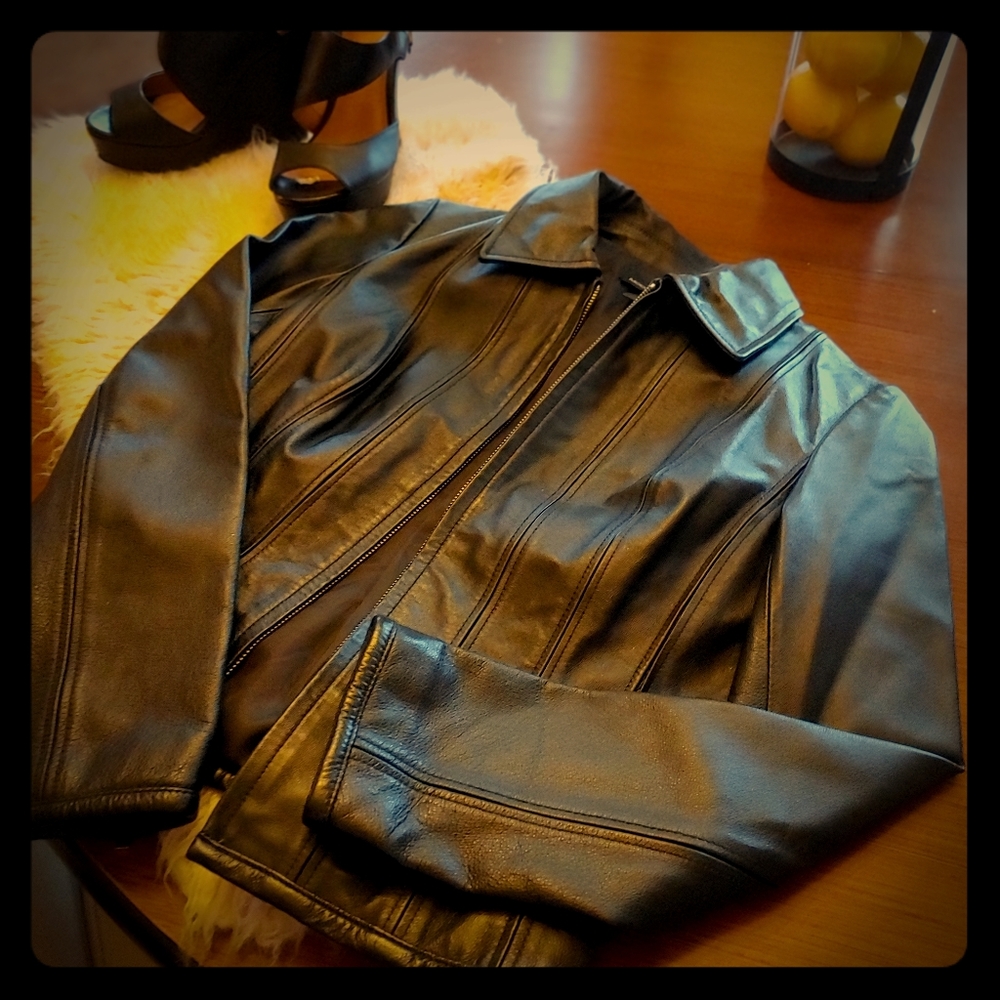 MODA xxs Leather jacket